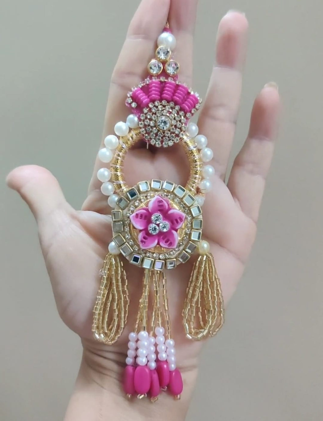 Premium Designer Lumba and Bhai Rakhi Pair (2 color options)