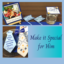 Load image into Gallery viewer, Father&#39;s Day Personalized DIY Table Setup
