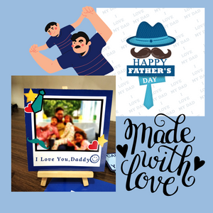 Father's Day Personalized DIY Table Setup