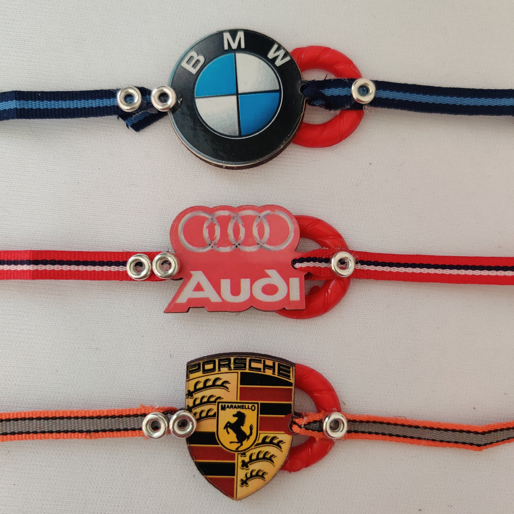 BMW,Audi, Porsche Rakhi