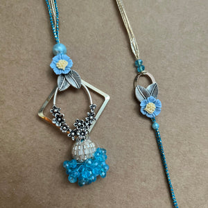 Elegant Lumba & Bhai Rakhi Pair