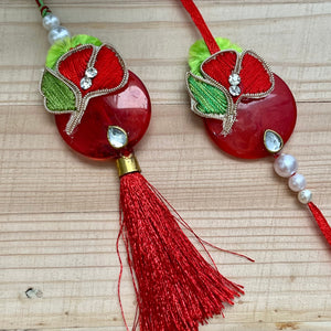 Contemporary Lumba & Bhai Rakhi Pair