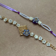 Load image into Gallery viewer, Elegant Bracelet with Bhai Rakhi Pair
