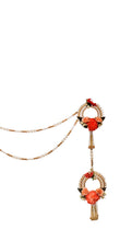 Load image into Gallery viewer, Exclusive Tassle Bandanwar Toran and Side Hangings Set
