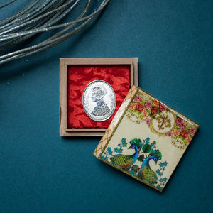 Classy Decoupage Printed Coin Gifting Box