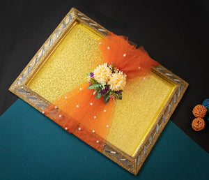 Mirror Decorated Tray