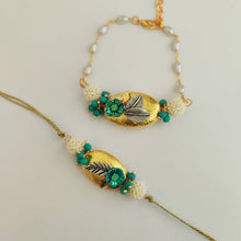 Load image into Gallery viewer, Beautiful Bracelet &amp; Bhai Rakhi Pair

