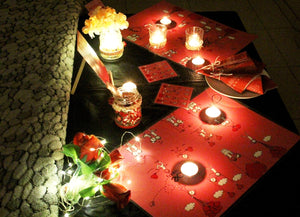 Valentine Dinner Date Set up | Romantic theme